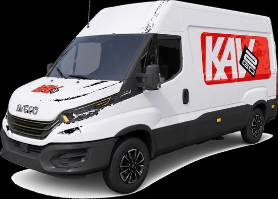 KAV2GO Iveco Daily bestelbus