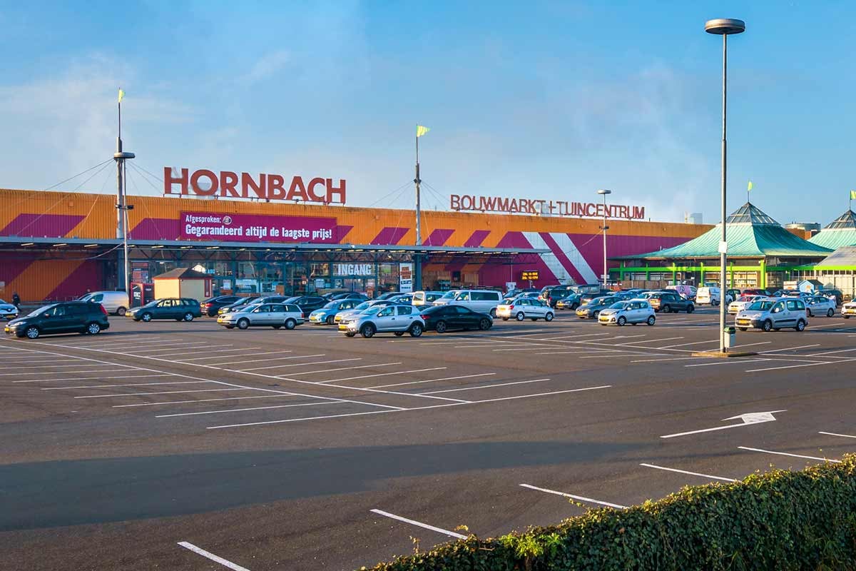 Pick up point Hornbach in Zaandam